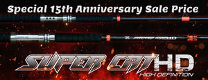 15th ANNIVERSARY SALE! Super Cat High Definition Special Edition Black/Orange Was $89.99